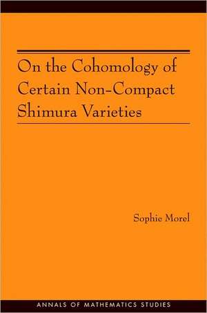 On the Cohomology of Certain Non–Compact Shimura Varieties (AM–173) de Sophie Morel