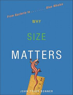 Why Size Matters – From Bacteria to Blue Whales de John Tyler Bonner