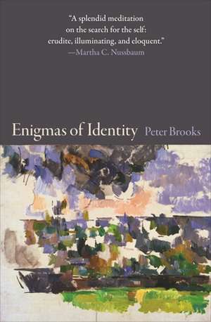 Enigmas of Identity de Peter Brooks