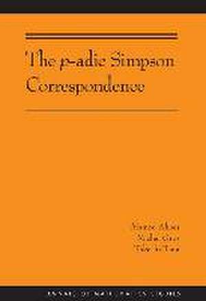 The P-Adic Simpson Correspondence de Ahmed Abbes
