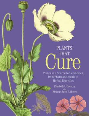 Plants That Cure – Plants as a Source for Medicines, from Pharmaceuticals to Herbal Remedies de Elizabeth A Dauncey