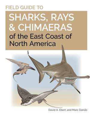 Field Guide to Sharks, Rays and Chimaeras of the East Coast of North America de David A. Ebert