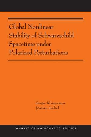 Global Nonlinear Stability of Schwarzschild Spac – (AMS–210) de Sergiu Klainerman