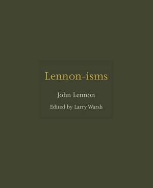 Lennon–isms de John Lennon