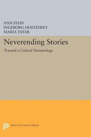 Neverending Stories – Toward a Critical Narratology de Ann Fehn