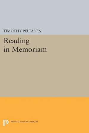 Reading In Memoriam de T Peltason