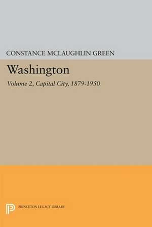 Washington, Vol. 2 – Capital City, 1879–1950 de Constance Mclau Green