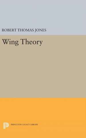 Wing Theory de Robert Thomas Jones