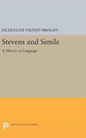 Stevens and Simile de Jacqueline Vaught Brogan