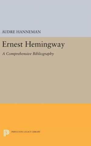 Ernest Hemingway de Audre Hanneman