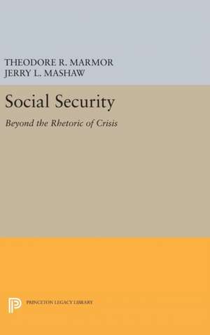 Social Security de Theodore R. Marmor