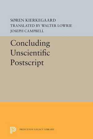 Concluding Unscientific Postscript de Søren Kierkegaard