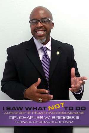 I Saw What Not to Do de Dr Charles W. Bridges LLL