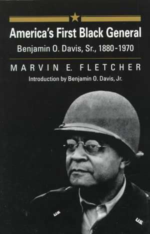 America's First Black General (PB) de Marvin E. Fletcher