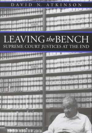 Leaving the Bench (PB) de David N. Atkinson