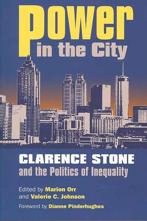 Power in the City: Clarence Stone and the Politics of Inequality de Dianne M. Pinderhughes