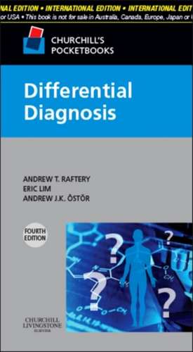 Churchill's Pocketbook of Differential Diagnosis de Andrew T. Raftery