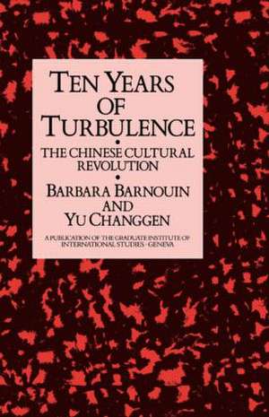 Ten Years Of Turbulence de Barbara Barnouin