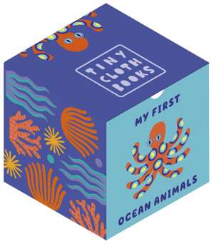 My First Ocean Animals: A Cloth Book with First Animal Words de Happy Yak