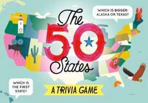 The 50 States: A Trivia Game de Ellie Dix