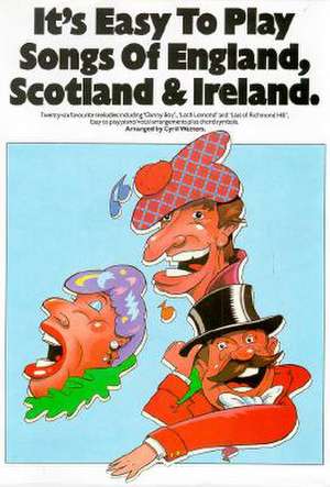 It's Easy to Play Songs of England, Scotland and Ireland: P/V/G de Frank Booth