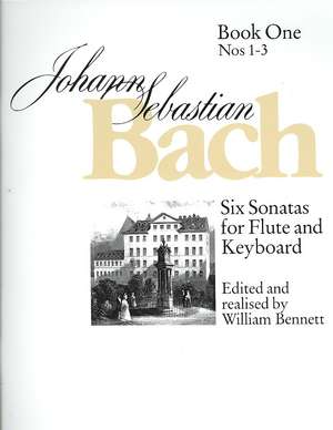 6 Sonatas for Flute and Keyboard: Book One (Nos. 1-3) de Johann Sebastian Bach