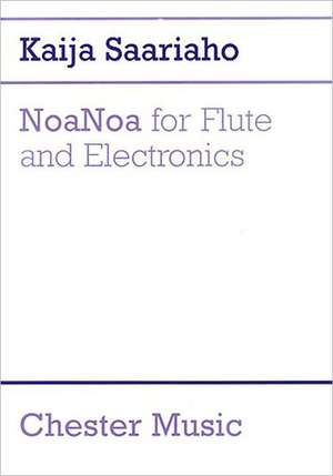 Noanoa for Flute and Electronics de Kaija Saariaho