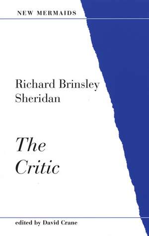 The Critic de Richard Brinsley Sheridan