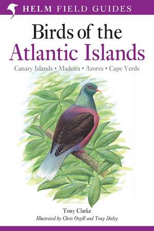 A Field Guide to the Birds of the Atlantic Islands: Canary Islands, Madeira, Azores, Cape Verde de Tony Clarke