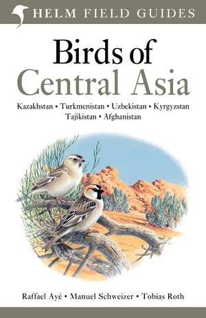 Birds of Central Asia de Raffael Ayé