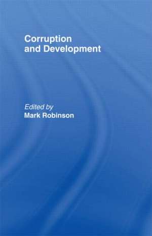 Corruption and Development de Mark Robinson