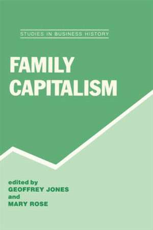 Family Capitalism de Geoffrey Jones