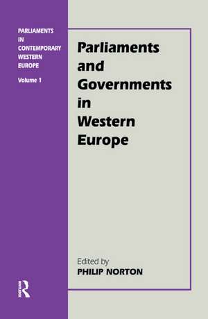 Parliaments in Contemporary Western Europe de Philip Norton