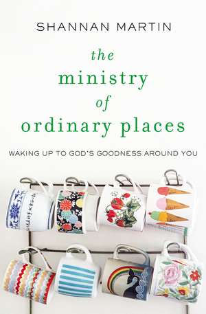 The Ministry of Ordinary Places: Waking Up to God's Goodness Around You de Shannan Martin