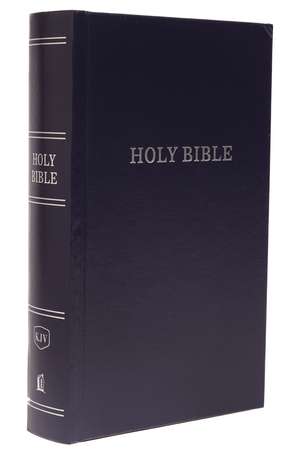 KJV, Pew Bible, Hardcover, Blue, Red Letter, Comfort Print: Holy Bible, King James Version de Thomas Nelson