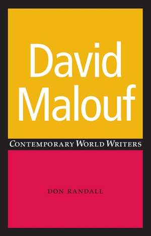 David Malouf de Don Randall