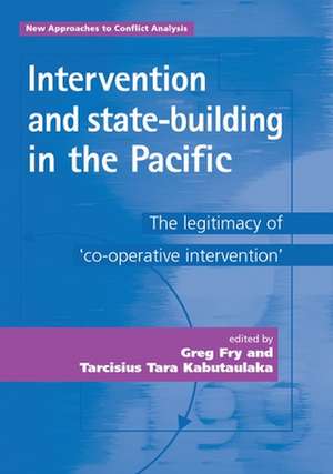 Intervention and State-building in the Pacific