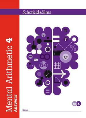 Mental Arithmetic 4 Answers de J. W. Adams