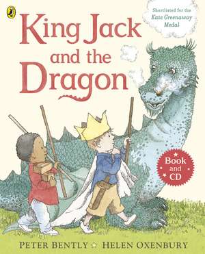 King Jack and the Dragon Book and CD de Peter Bently