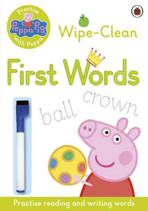  Practise with Peppa: Wipe-Clean First Words de Peppa Pig