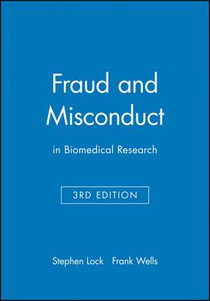Fraud & Misconduct 3e de S Lock