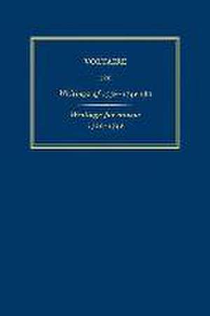 Complete Works of Voltaire 18C – Writings of 1738–1740 (III) – Writings for Music (1720–1740) de Russell Goulbourne