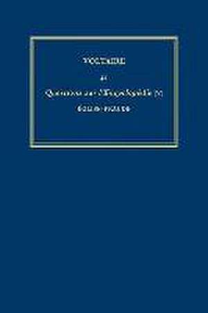 Complete Works of Voltaire 41 – Questions sur l`Encyclopedie, par des amateurs (V): Eglise–Fraude de Nicholas Cronk