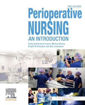 Perioperative Nursing: An Introduction de Sally Sutherland-Fraser