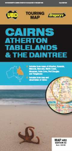 Cairns & Atherton Tablelands 1 : 500 000 - 1 : 25 000