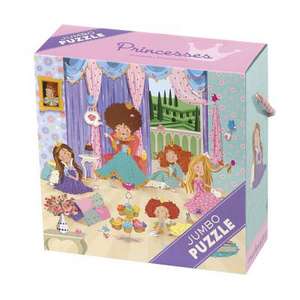 Princesses Jumbo Puzzle: 480 Sticky Notes de Galison