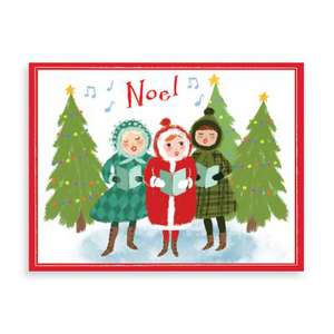 Holiday Chorus Holiday Portfolio Notecards