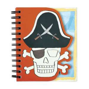 Skull & Crossbones Layered Journal de Mudpuppy