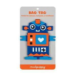 Robot Bag Tag de Mudpuppy