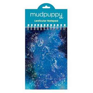 Constellations Lenticular Notepad de Mudpuppy